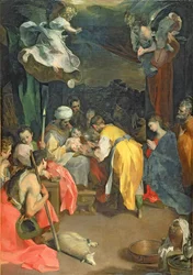 La Circoncisione di Cristo (dettaglio)